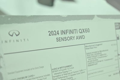 2024 INFINITI QX60 Sensory