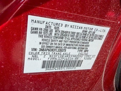 2026 Nissan Kicks SR