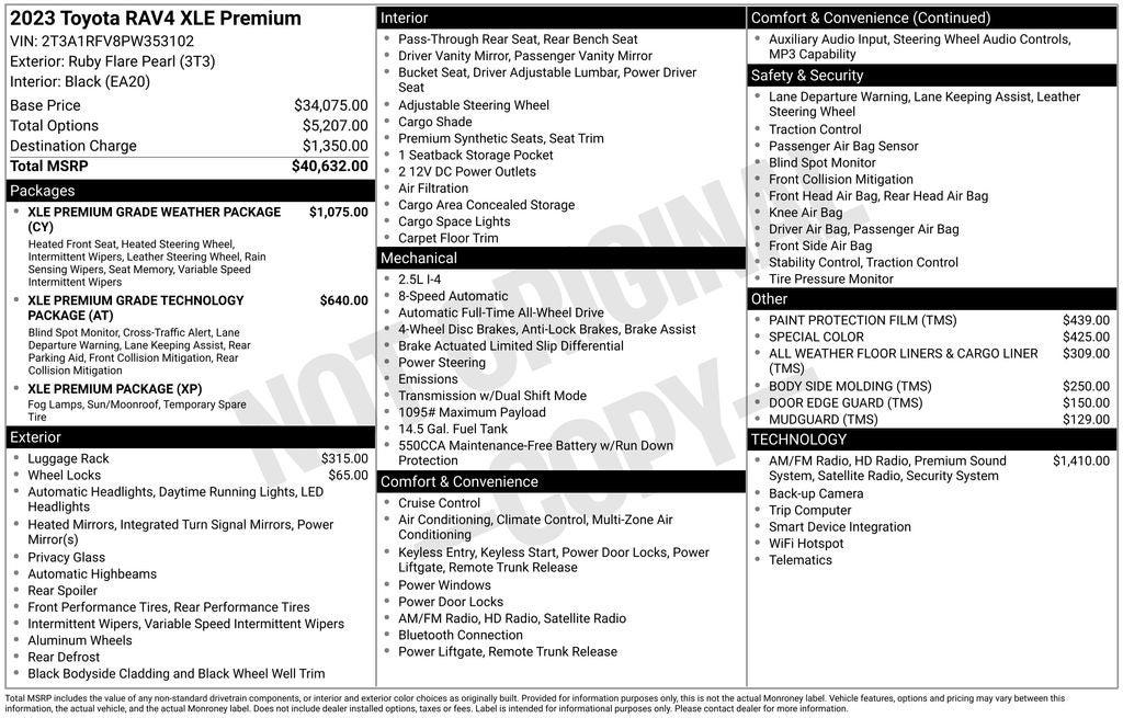 2023 Toyota RAV4 XLE Premium