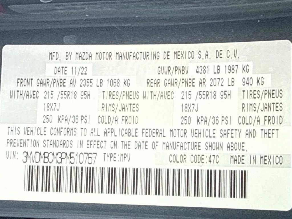 2023 Mazda Mazda CX-30 2.5 S Carbon Edition