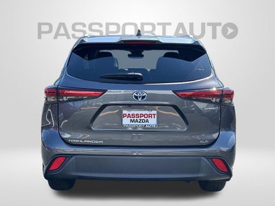 2023 Toyota Highlander Hybrid XLE