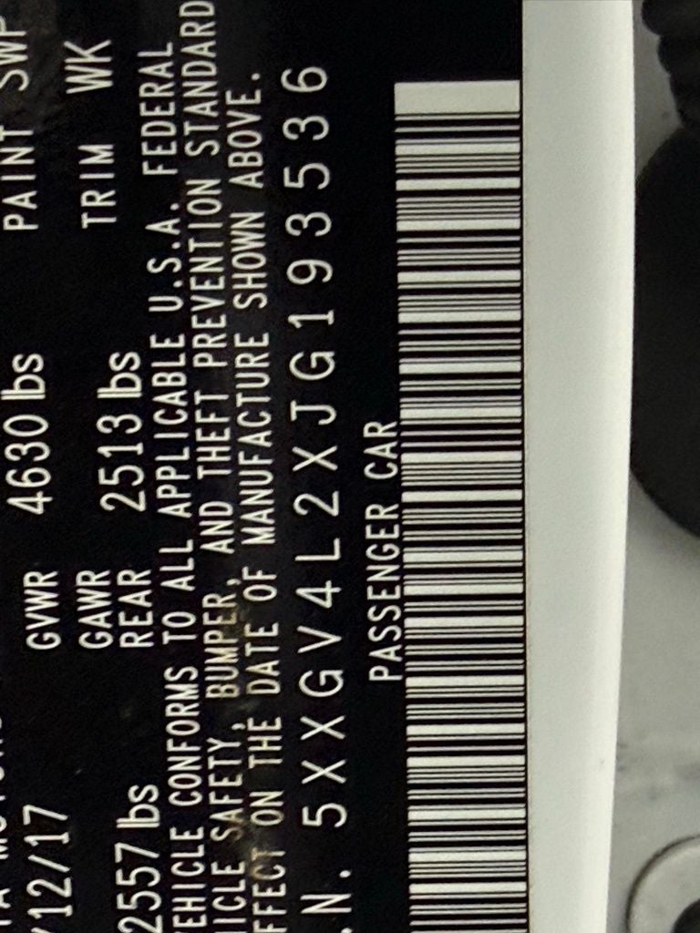 2018 Kia Optima SX Turbo