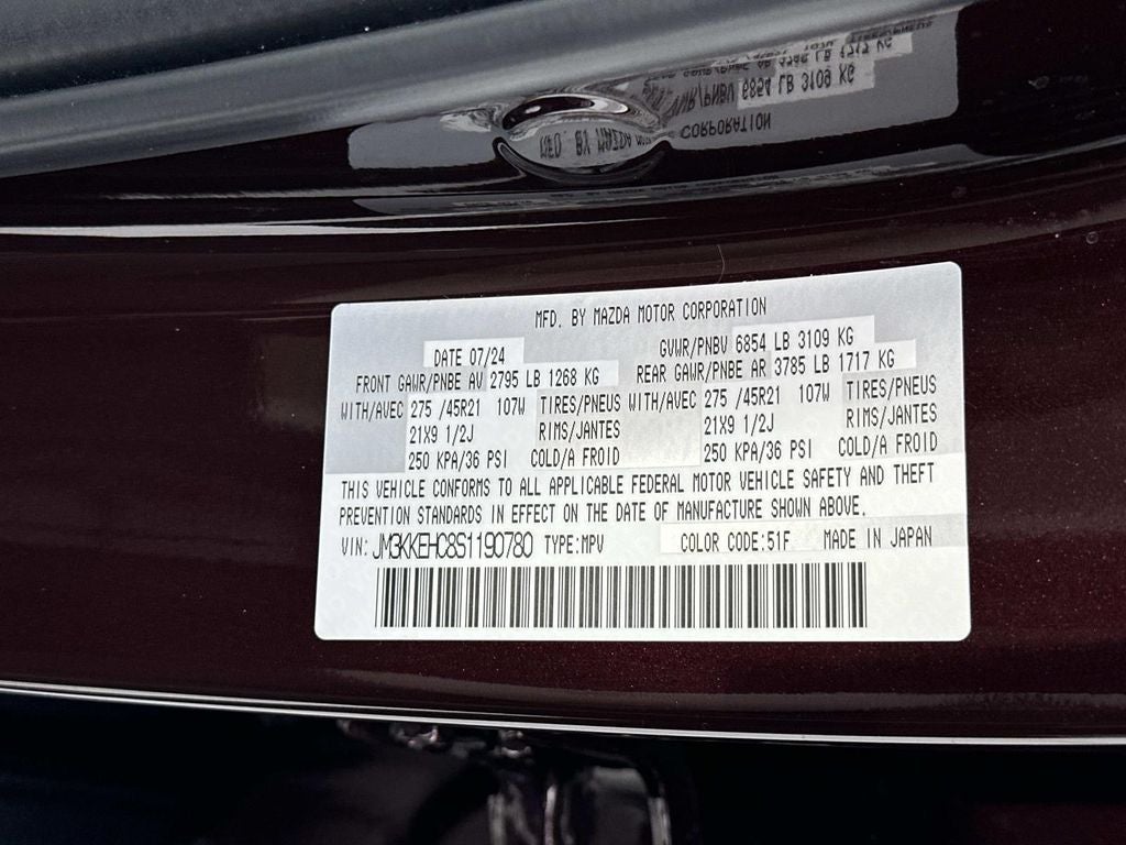 2025 Mazda Mazda CX-90 3.3 Turbo S Premium Plus