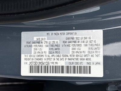 2021 Mazda Mazda CX-9 Carbon Edition
