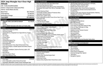 2024 Jeep Wrangler High Altitude 4xe
