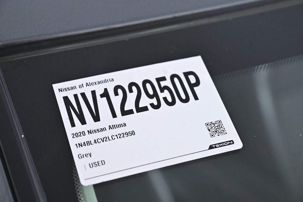 2020 Nissan Altima 2.5 SR