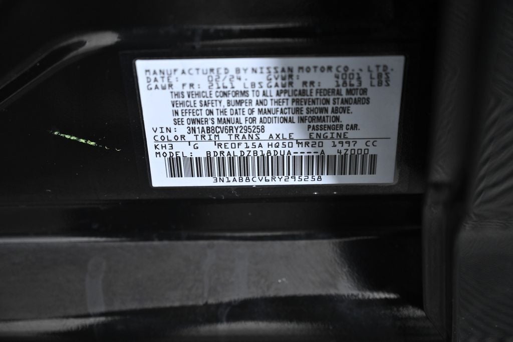 2024 Nissan Sentra SV Nissan Certified