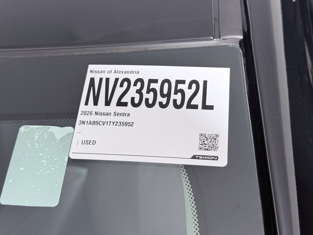 2026 Nissan Sentra SV