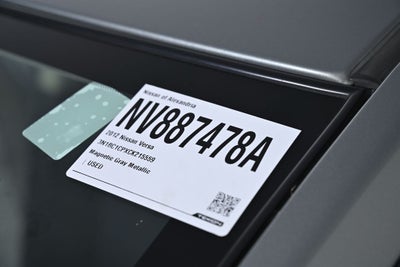 2012 Nissan Versa 1.8 SL