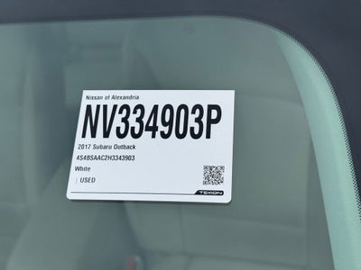 2017 Subaru Outback 2.5i