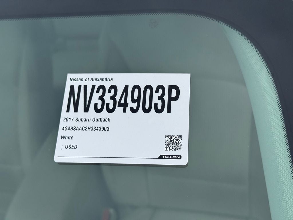 2017 Subaru Outback 2.5i