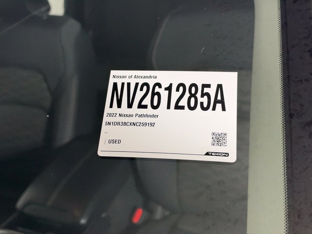 2022 Nissan Pathfinder SV Nissan Certified