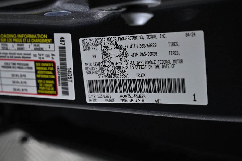 2024 Toyota Tundra Platinum