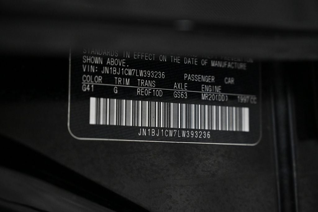 2020 Nissan Rogue Sport S