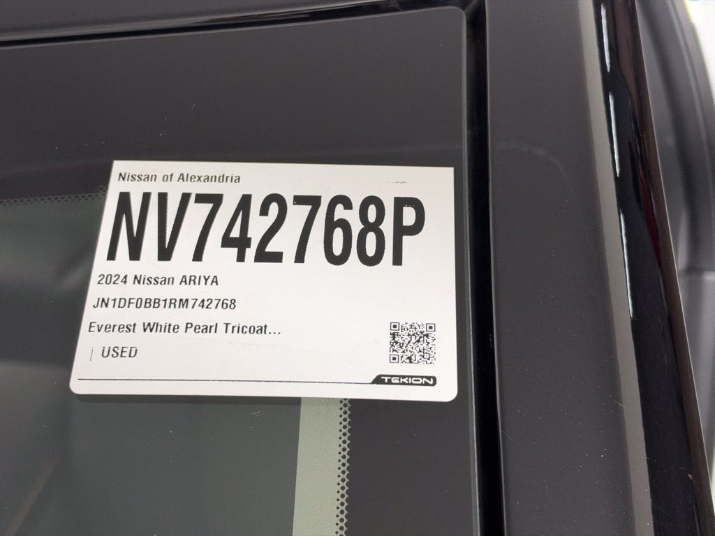 2024 Nissan Ariya ENGAGE+ e-4ORCE EV Certified