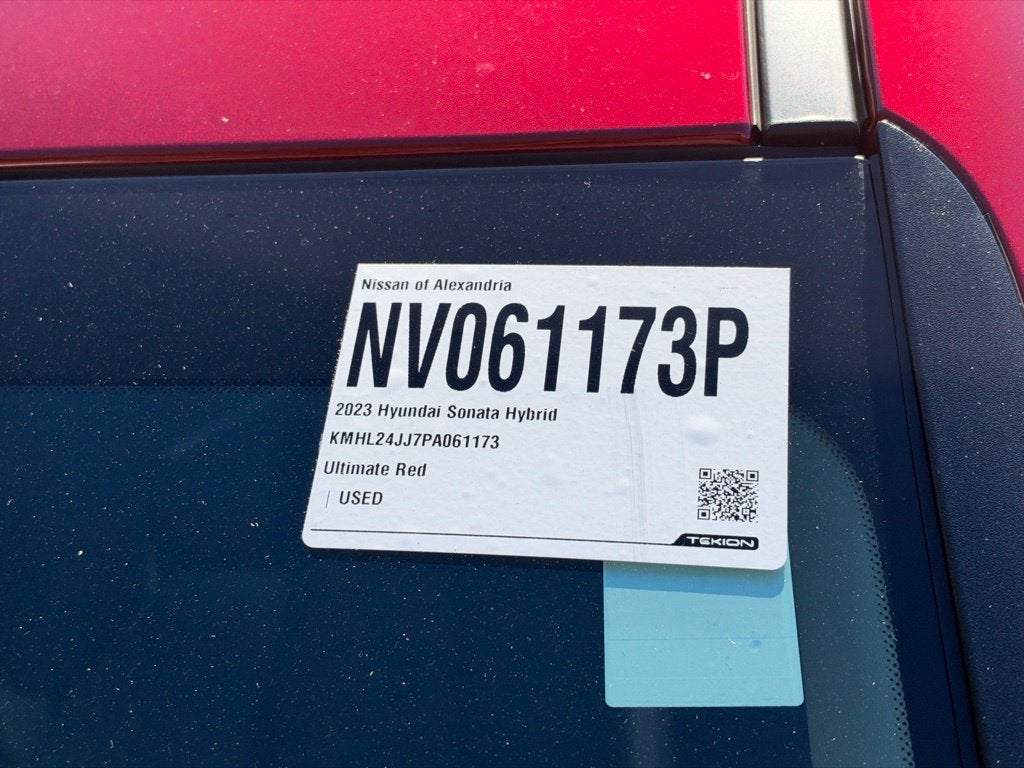 2023 Hyundai Sonata Hybrid Blue