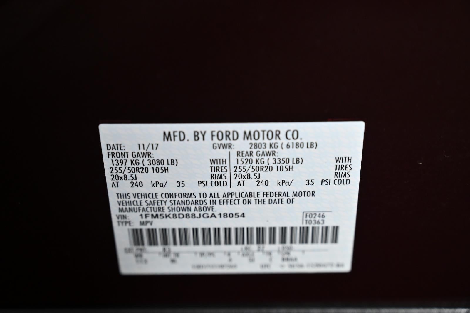 2018 Ford Explorer XLT