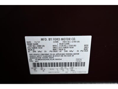 2018 Ford Explorer XLT