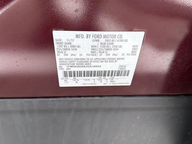 2018 Ford Explorer XLT