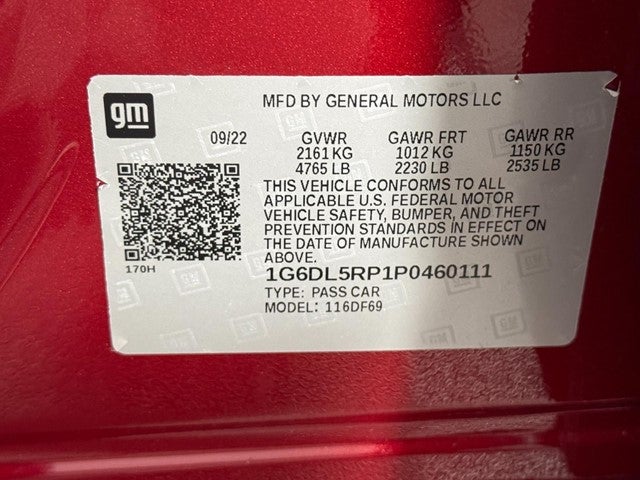 2023 Cadillac CT4-V Blackwing