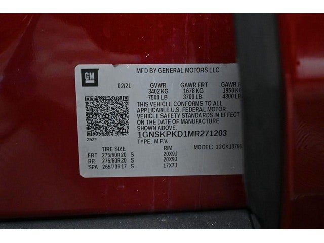 2021 Chevrolet Tahoe Z71