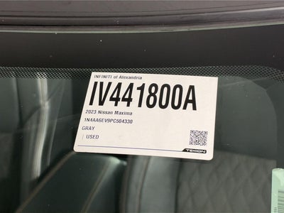 2023 Nissan Maxima SR