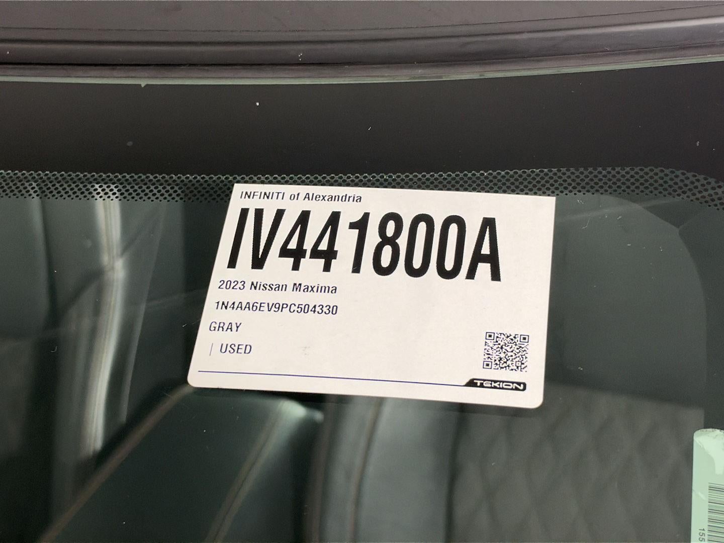 2023 Nissan Maxima SR