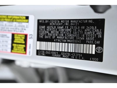 2021 Toyota Camry TRD