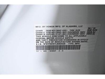 2020 Honda Pilot Touring