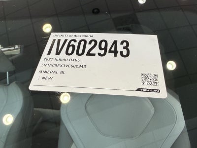 2027 INFINITI QX65 SPORT