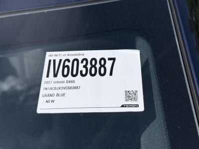 2027 INFINITI QX65 AUTOGRAPH
