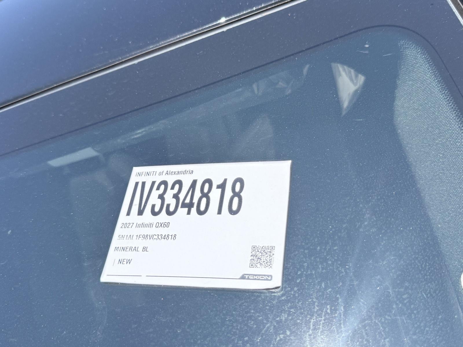 2027 INFINITI Qx60 SPORT