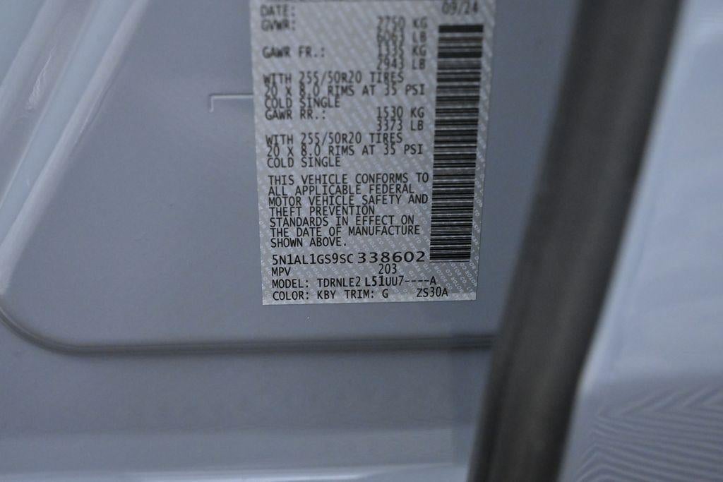 2025 INFINITI QX60 SENSORY