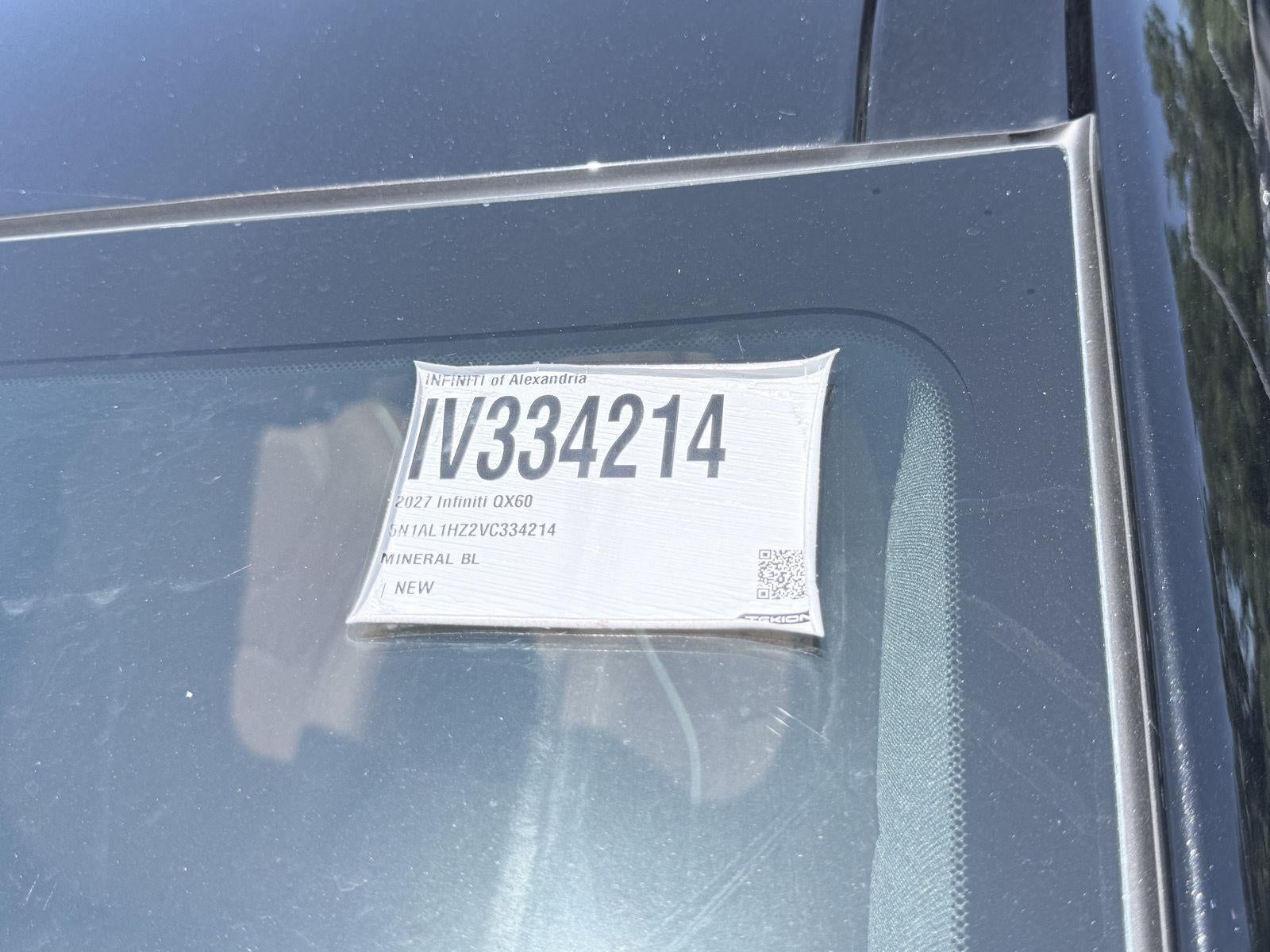 2027 INFINITI Qx60 AUTOGRAPH
