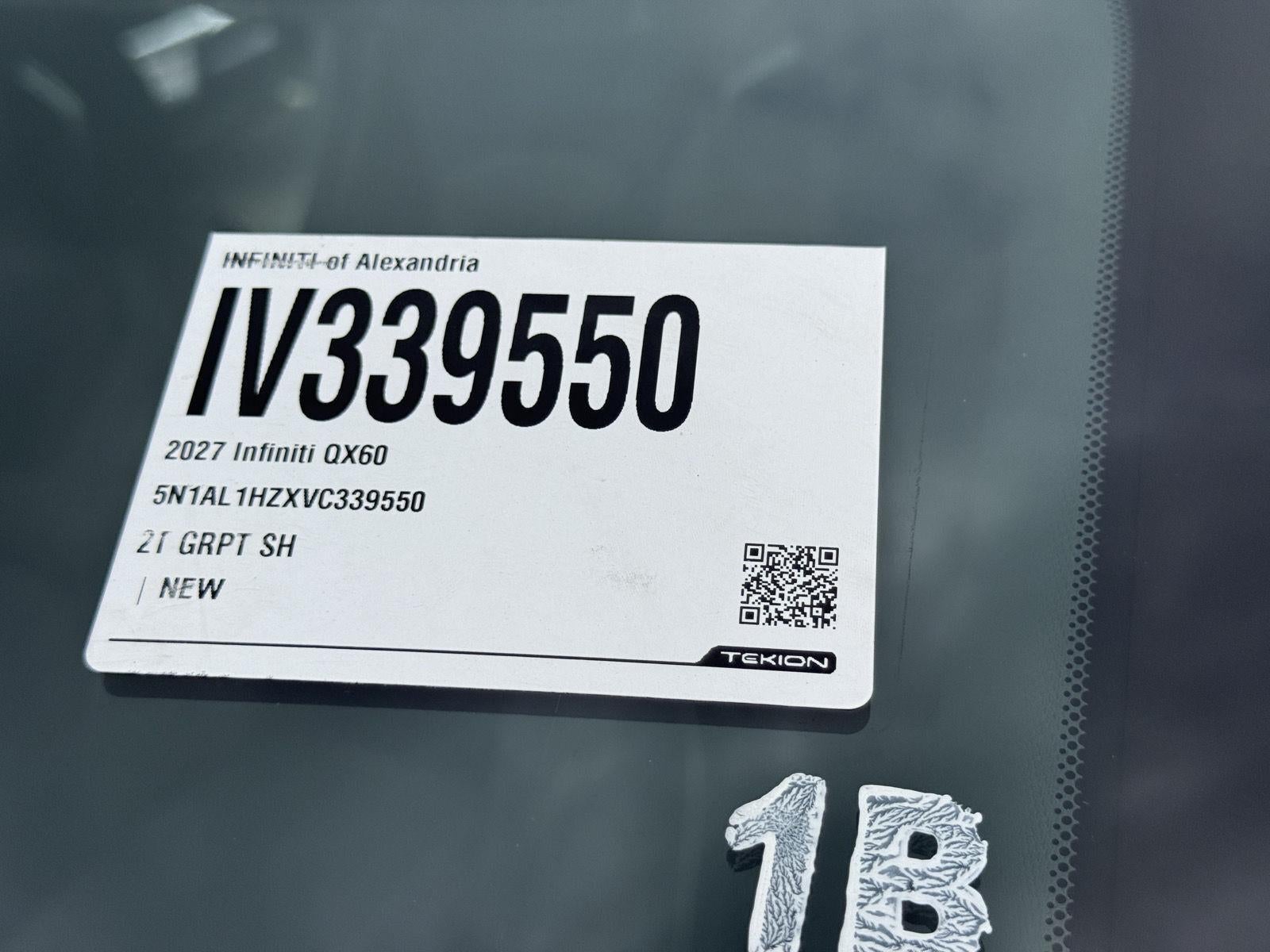 2027 INFINITI QX60 AUTOGRAPH