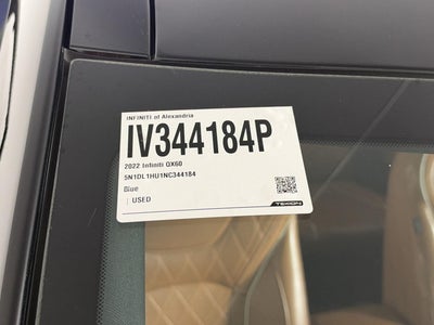 2022 INFINITI QX60 AUTOGRAPH