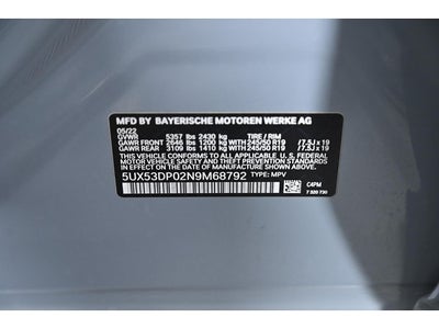 2022 BMW X3 xDrive30i