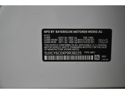 2023 BMW X6 xDrive40i