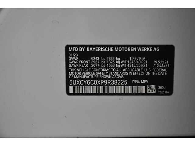 2023 BMW X6 xDrive40i