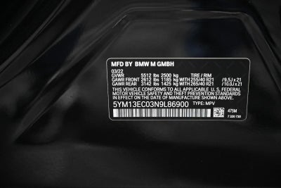 2022 BMW X3 M Sports Activity Vehicle