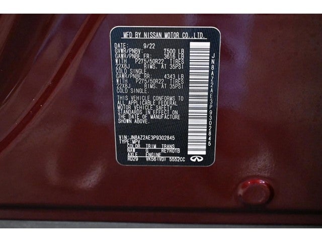 2023 INFINITI QX80 PREMIUM SELECT