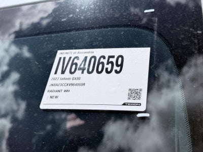 2027 INFINITI Qx80 AUTOGRAPH