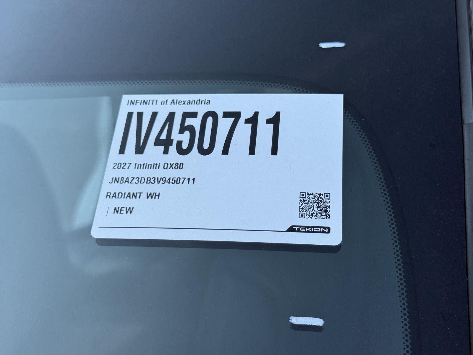 2027 INFINITI Qx80 SPORT