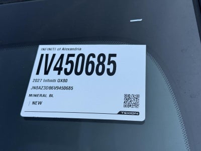 2027 INFINITI Qx80 SPORT