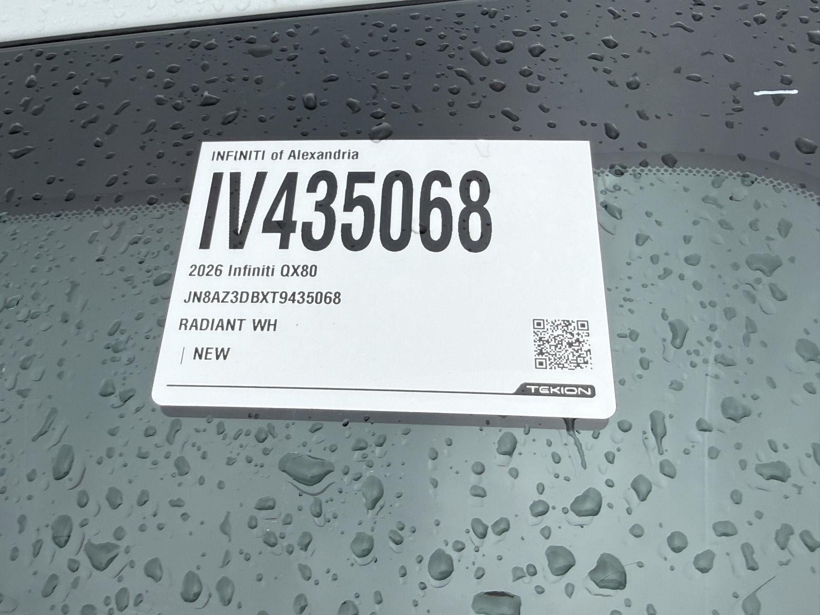 2026 INFINITI QX80 SPORT