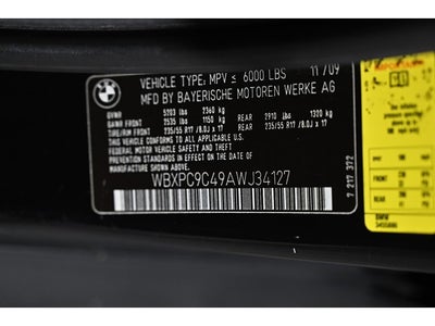 2010 BMW X3 xDrive30i