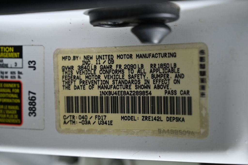 2010 Toyota Corolla Base