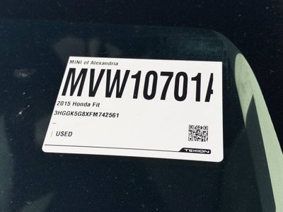 2015 Honda Fit EX