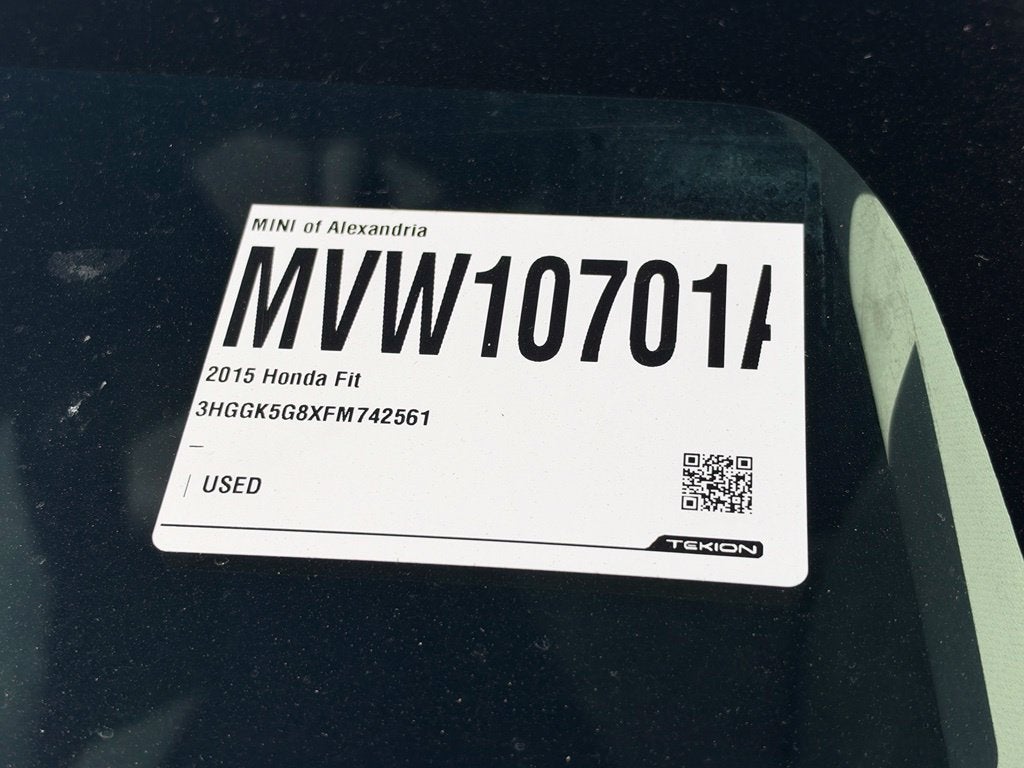 2015 Honda Fit EX