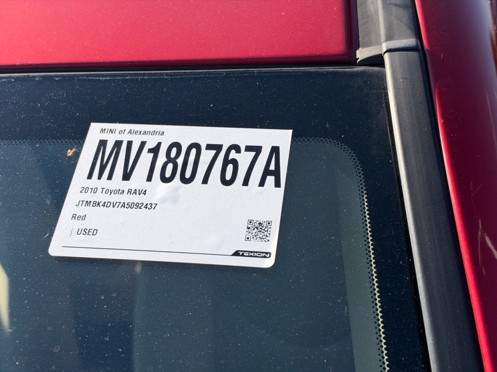 2010 Toyota RAV4 Base
